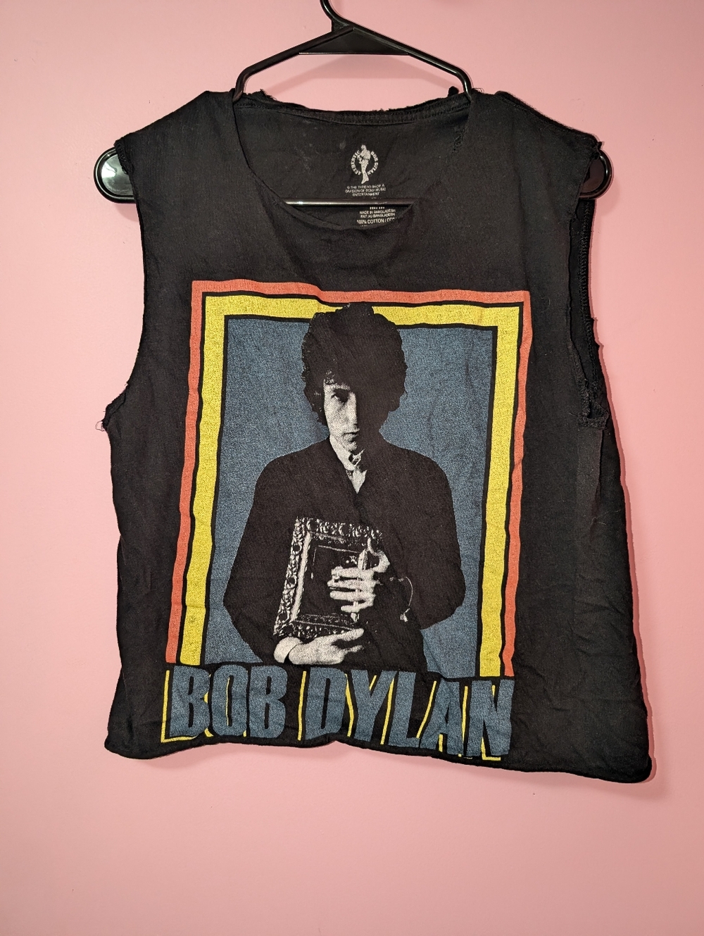 Bob Dylan Cropped Band T-Shirt